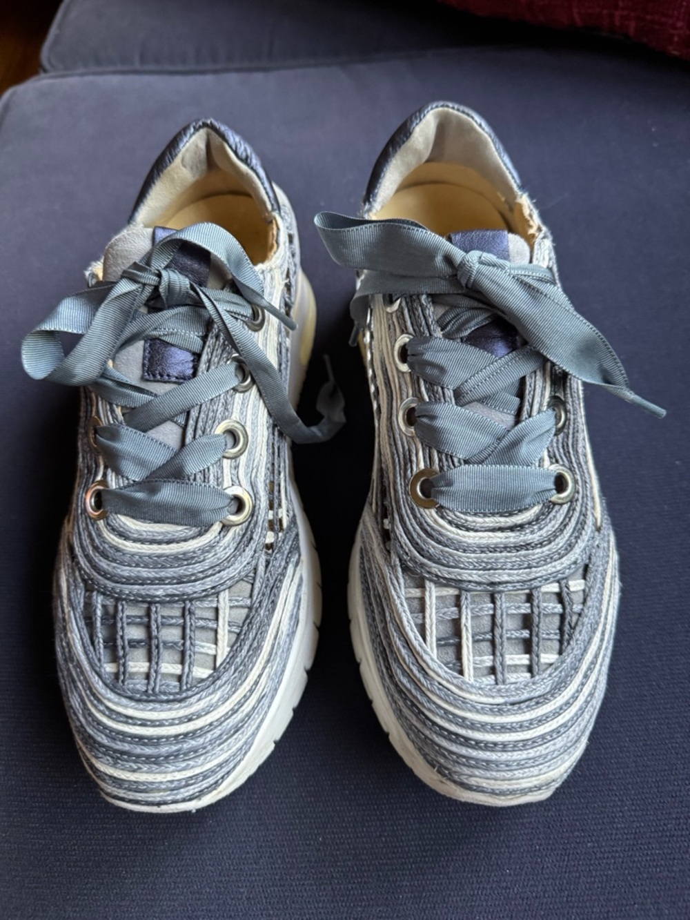 Softwaves Ardi Denim textured sneakers 38.5